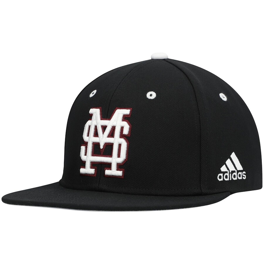 

Бейсболка adidas Mississippi State Bulldogs, черный