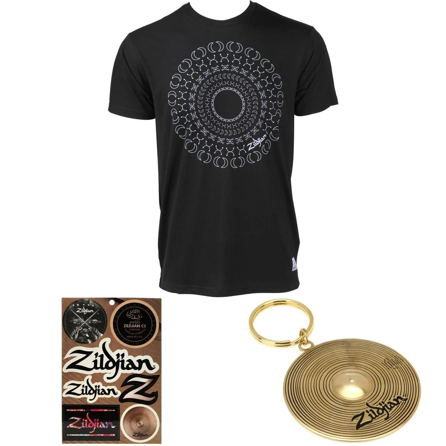 

Подарочный комплект футболок Zildjian к 400-летию алхимии — большой
