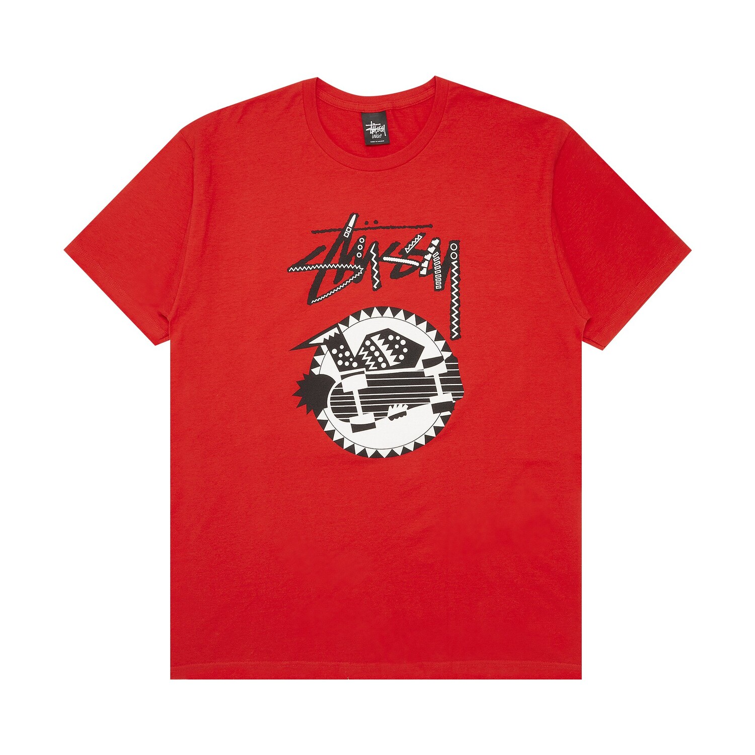 

Футболка Stussy Tribal Sk8, красная, Красный