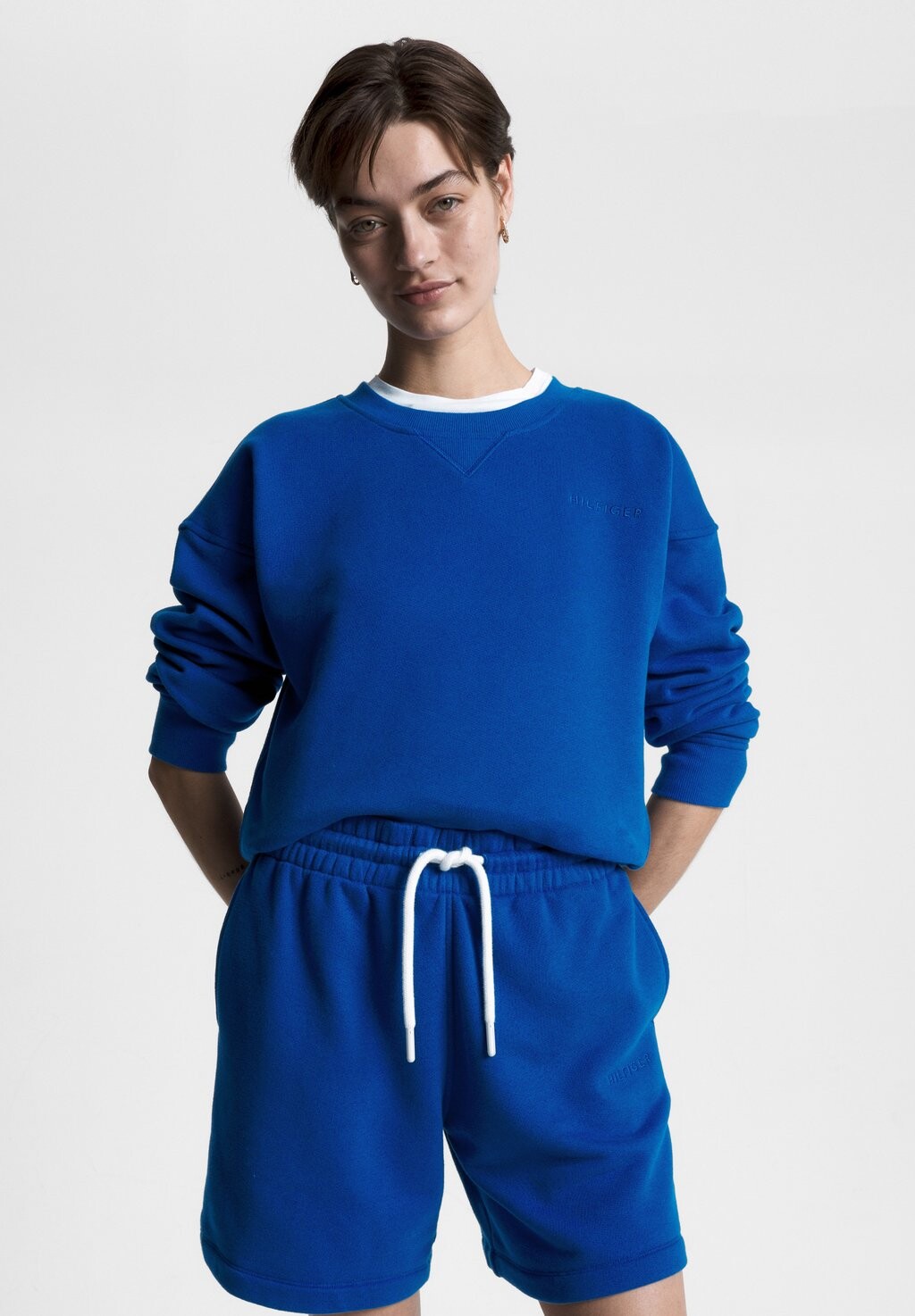 

Толстовка с капюшоном Tommy Hilfiger, темно-синий