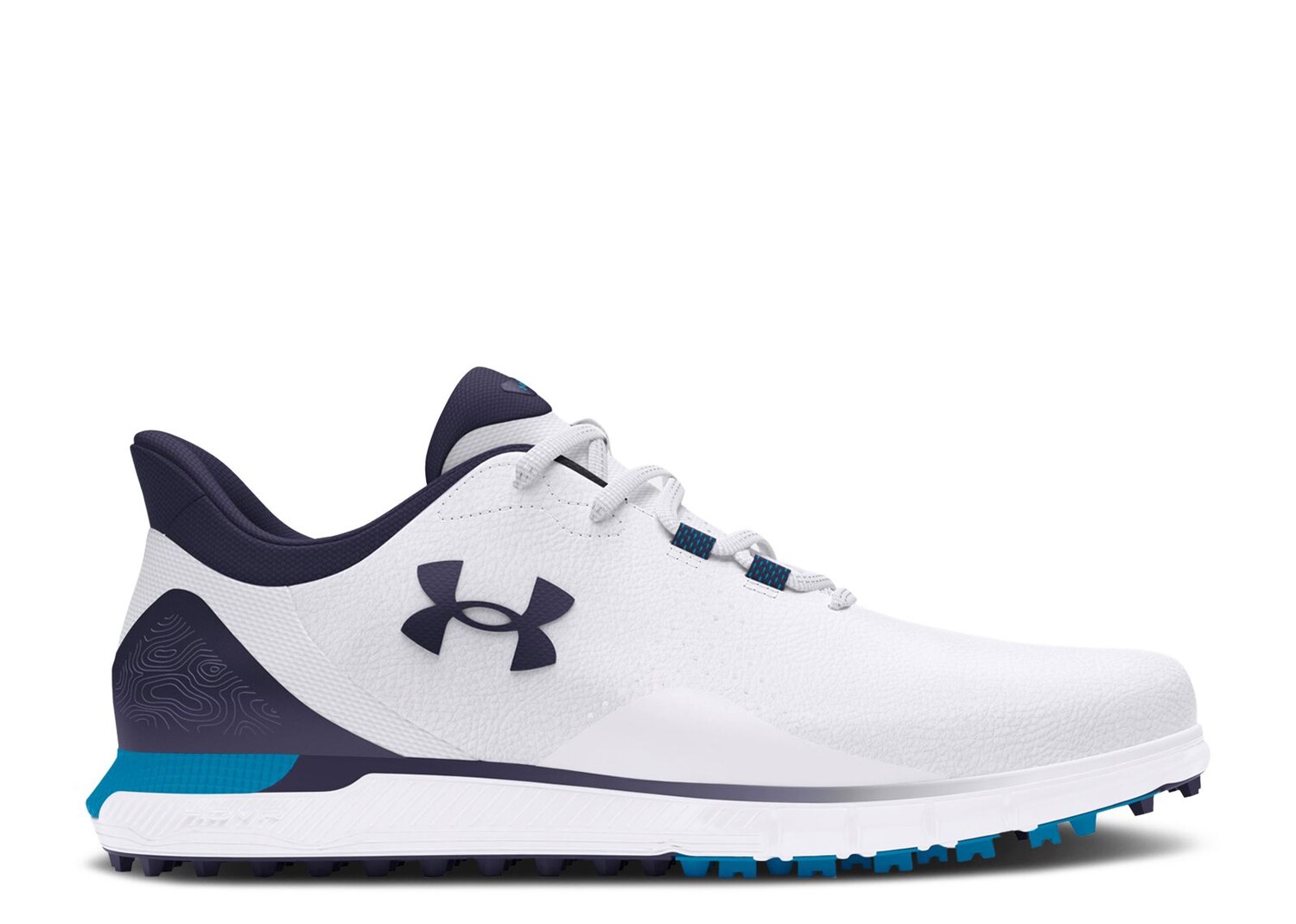 

Кроссовки Under Armour Drive Fade Spikeless Golf 'White Midnight Navy', белый