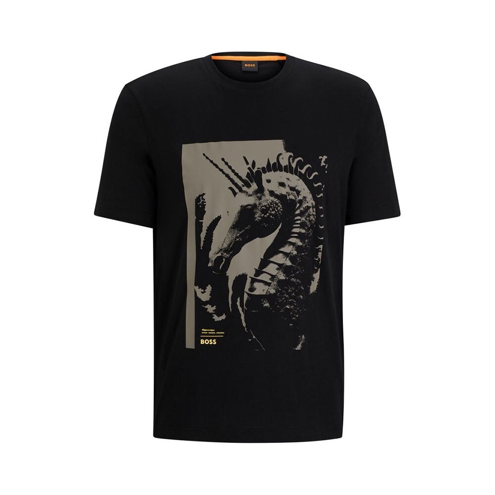 

Футболка с коротким рукавом BOSS Sea Horse 102466, черный