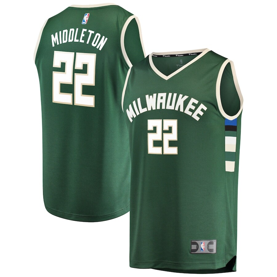 

Джерси Fanatics Branded Milwaukee Bucks