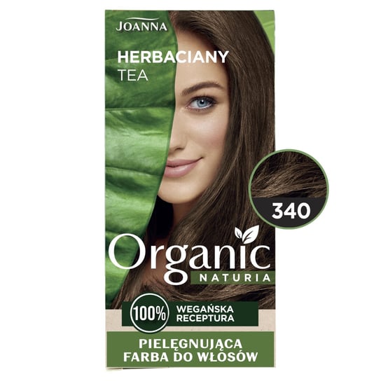 Джоанна, Naturia Органическая ухаживающая краска для волос 340 Чай, Joanna