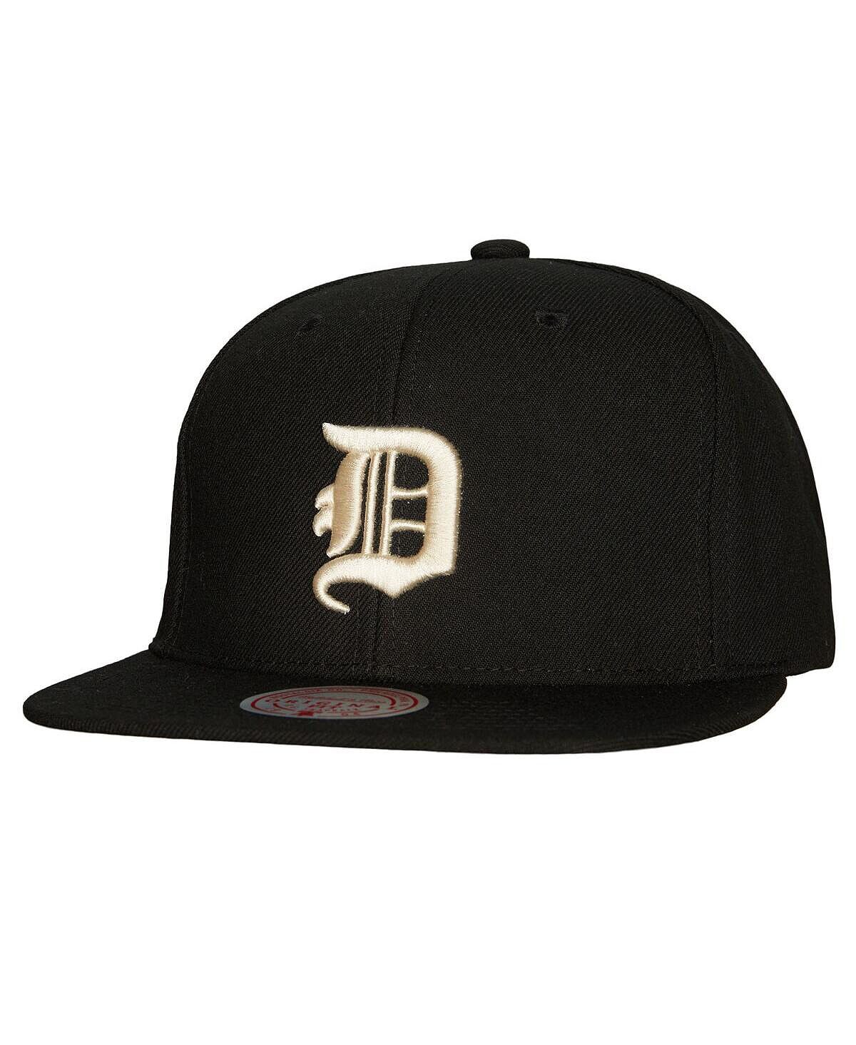 

Черная мужская кепка Snapback Detroit Tigers Cooperstown Collection True Classics Mitchell & Ness