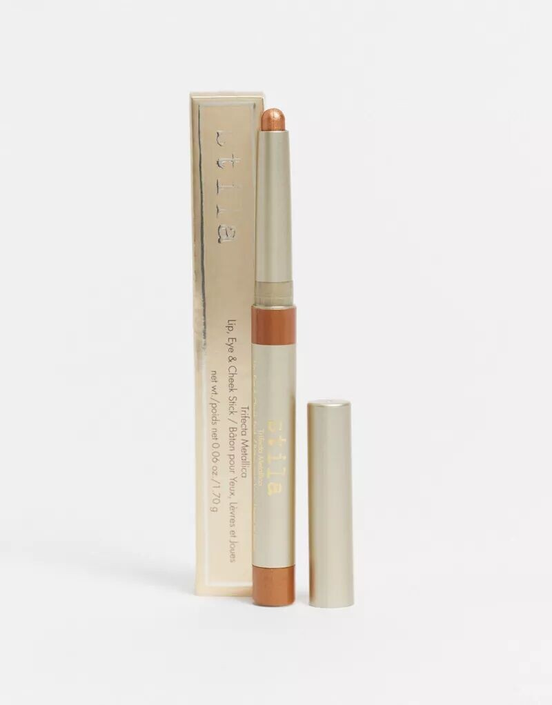 

Stila – Trifecta Metallica – карандаш для губ, глаз и щек