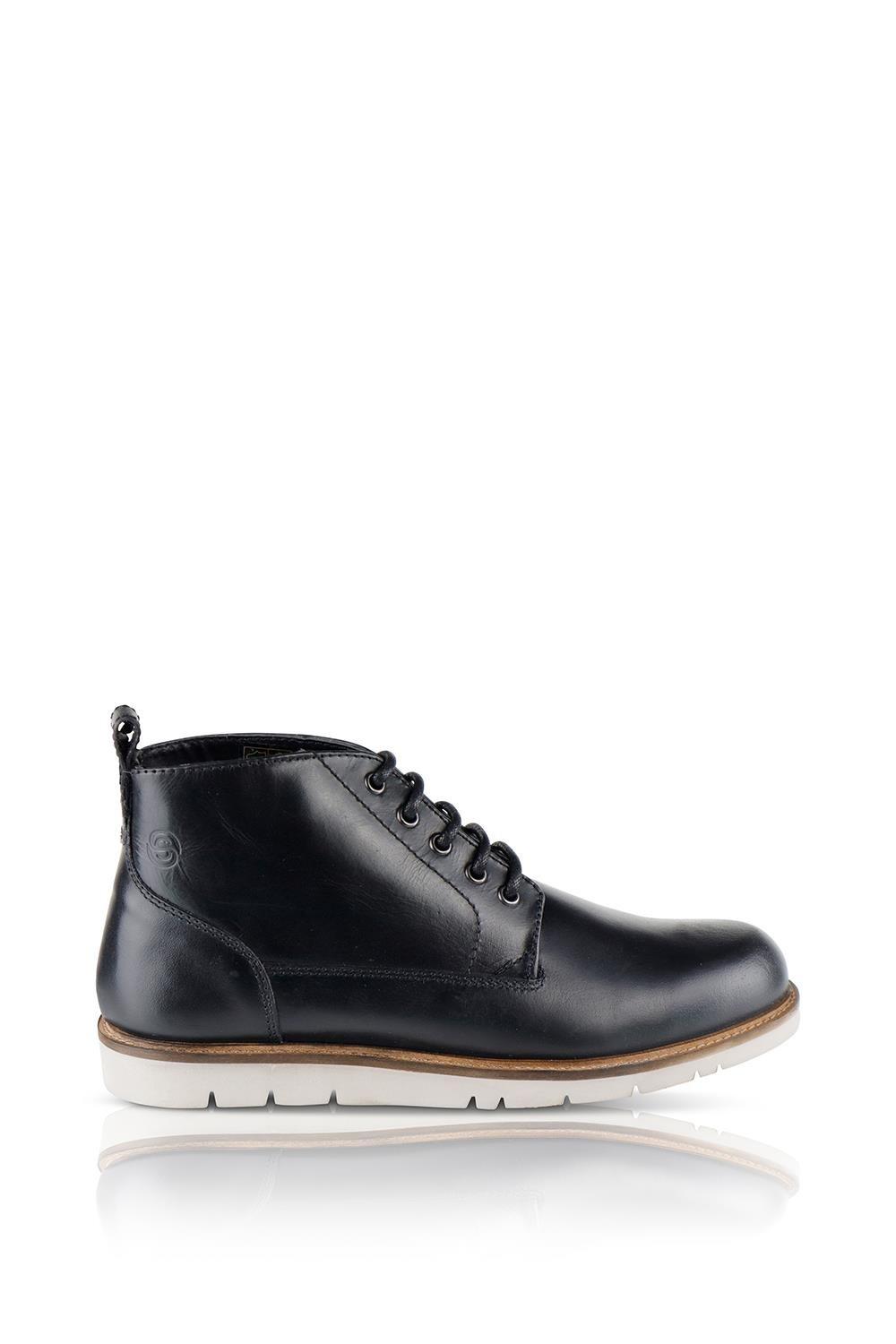 Ботинки Alderman на шнуровке Silver Street London, черный