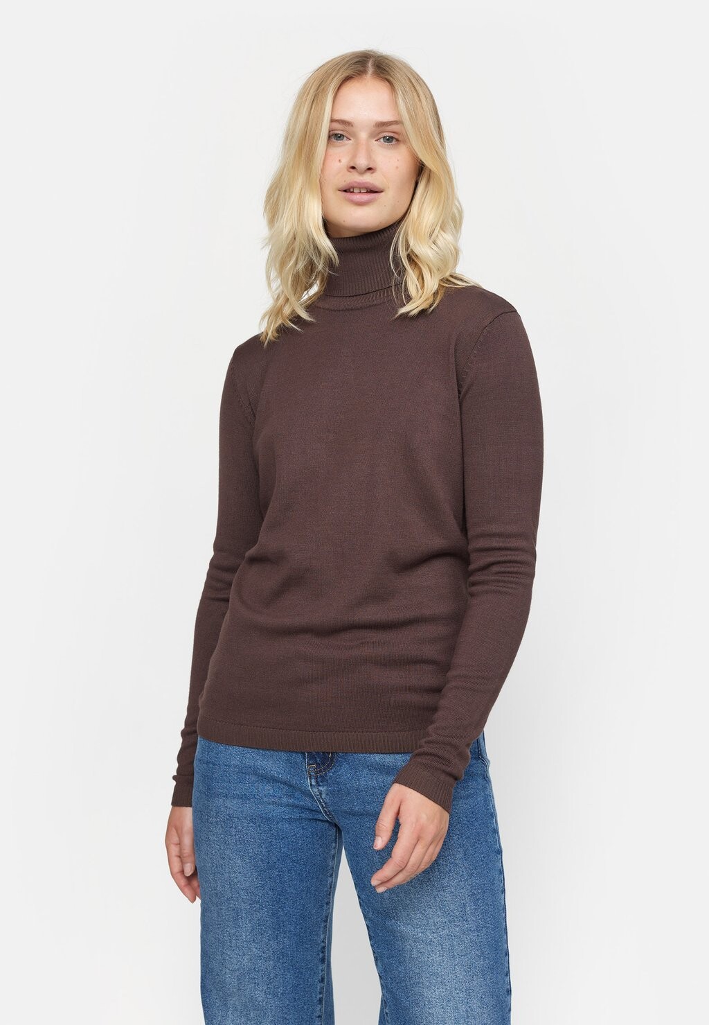 

Свитшот Soft Rebels SRMARLA ROLLNECK, цвет rain drum