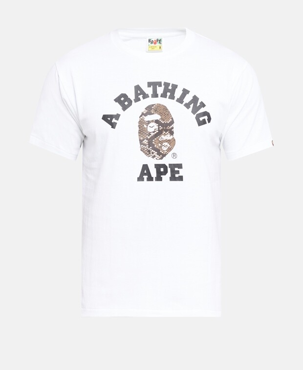 

Футболка A Bathing Ape, белый
