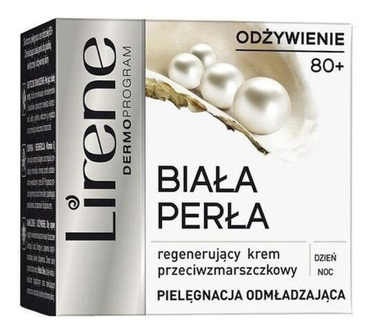 

Белый Жемчуг, крем против морщин на день и ночь, 80+, 50 мл Lirene