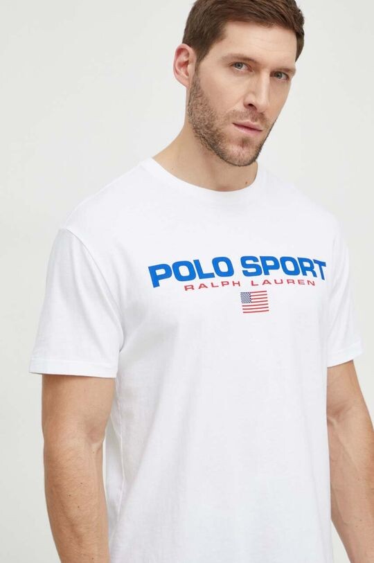 

Хлопковая футболка Polo Ralph Lauren, белый