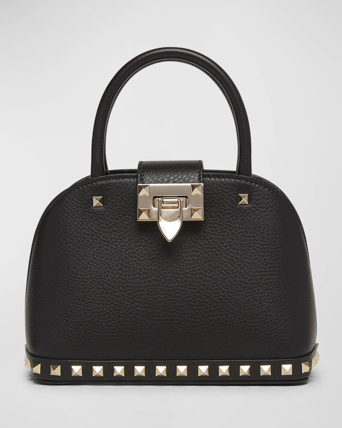 

Кожаная сумка через плечо Rockstud Valentino Garavani, цвет Nero