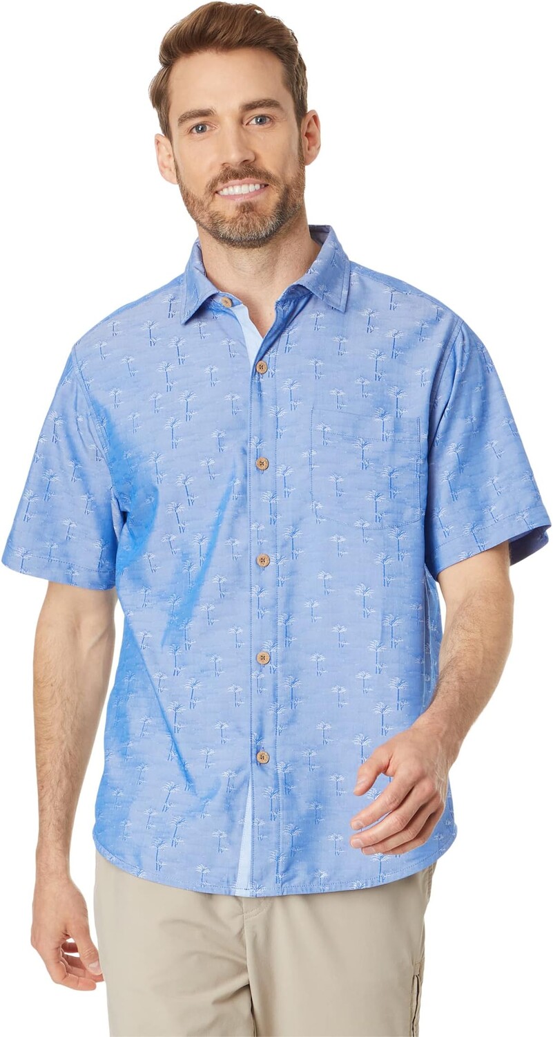 

Рубашка Mojito Bay Palm Row Tommy Bahama, цвет Mazarine Blue