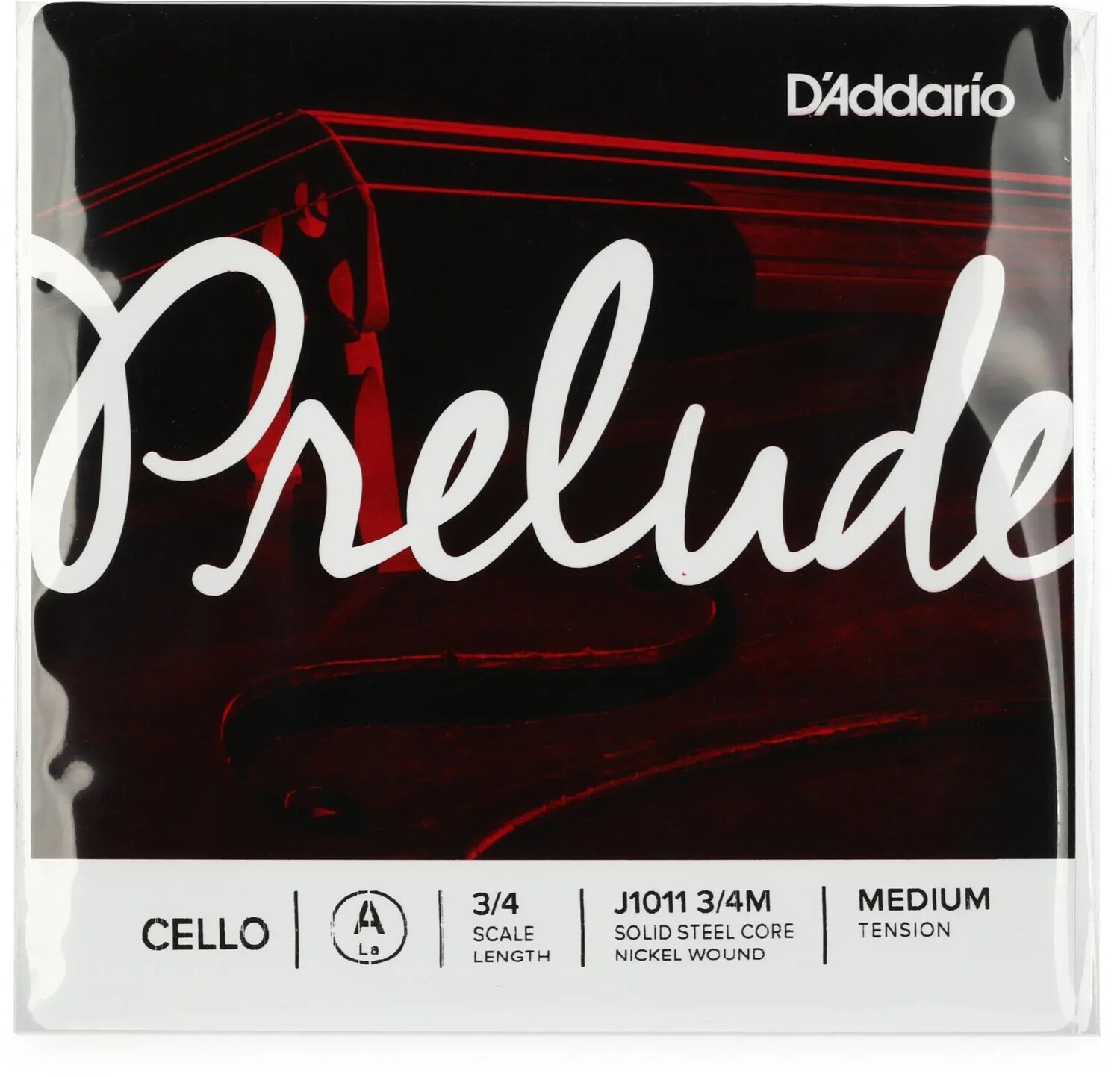 

D'Addario J1011 Prelude Cello Струна ля - размер 3/4, среднее натяжение
