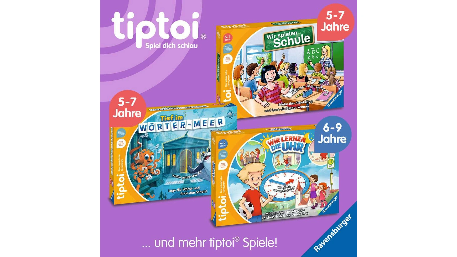 Ravensburger Tiptoi Глубоко в море слов, Игра для детей 5-7 лет, для 1-4  игроков – заказать с доставкой из-за рубежа через онлайн-сервис  «CDEK.Shopping»