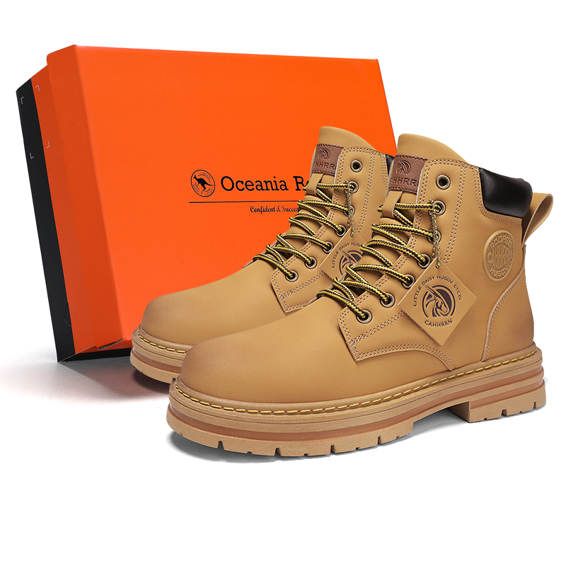 

Мужские ботинки Cahhrrn X Martin Boot Men Beige Oceania Roo