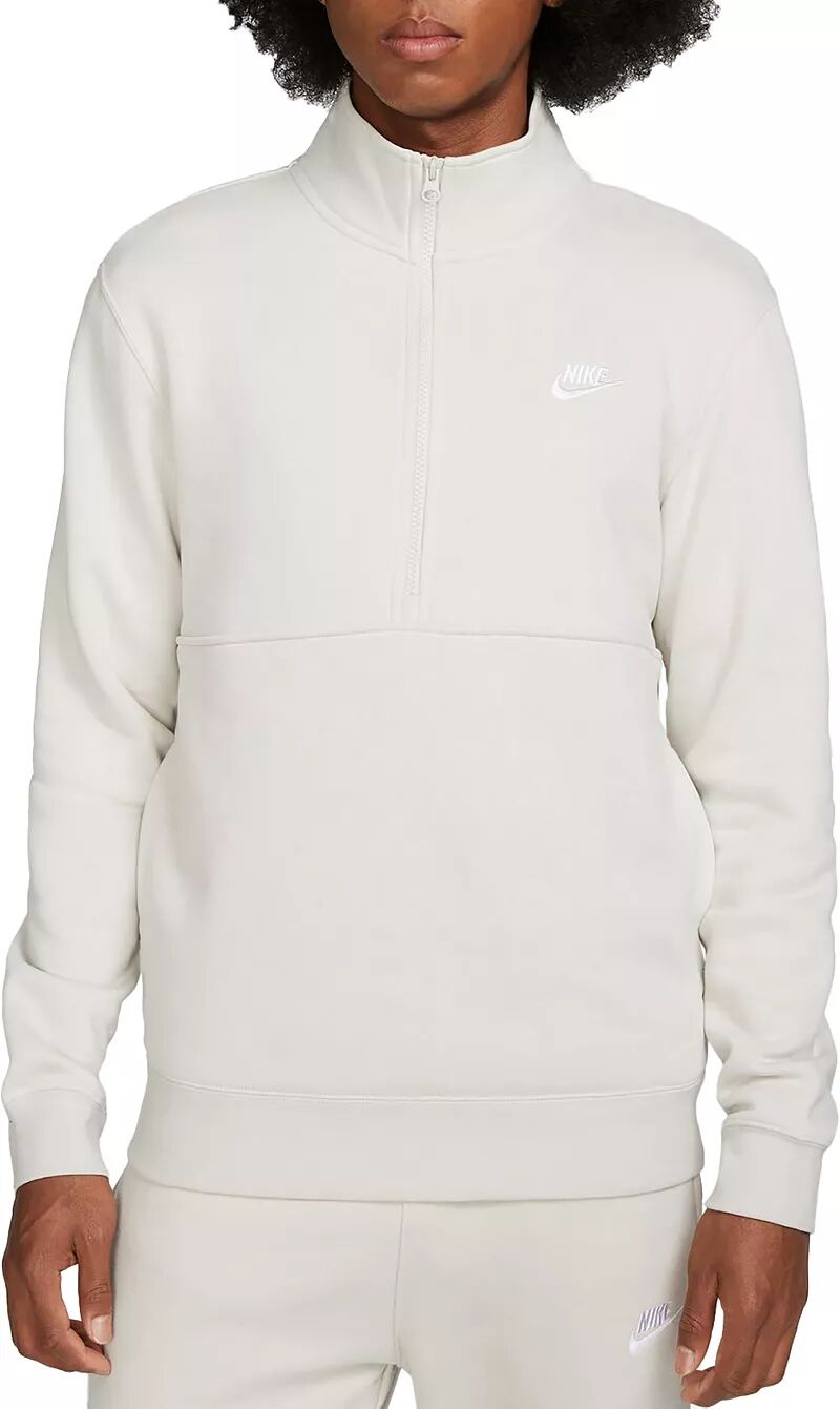 

Мужской пуловер с молнией 1/2 с начесом сзади Nike Sportswear Club