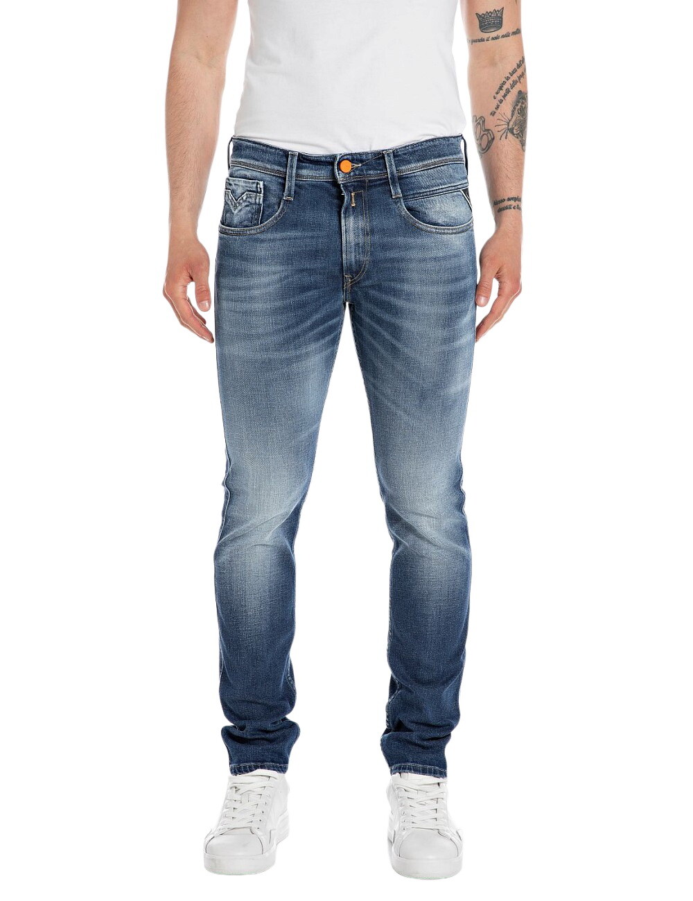 

Джинсы Replay ANBASS slim, синий