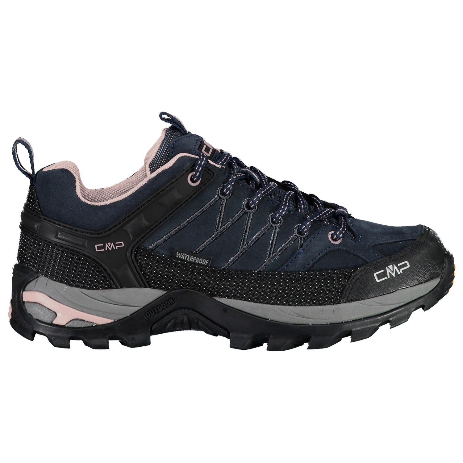Мультиспортивная обувь Cmp Women's Rigel Low Trekking Shoes Waterproof, цвет Asphalt/Antracite/Rose