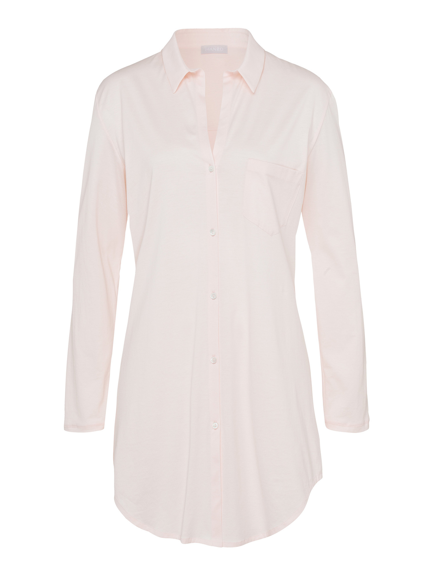 Ночная рубашка Hanro Cotton Deluxe, цвет crystal pink