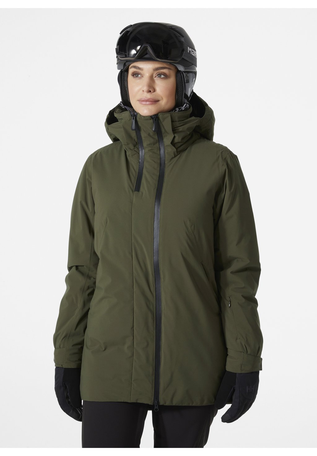 

Куртка для сноуборда NORA LONG INSULATED Helly Hansen, цвет utility green