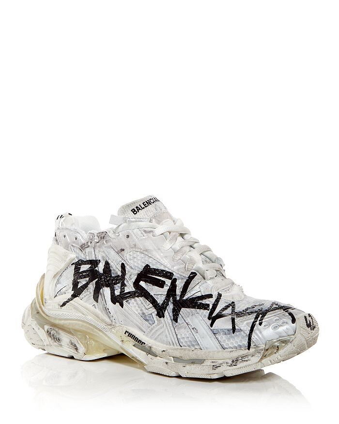 

Мужские низкие кроссовки Runner Graffiti Balenciaga
