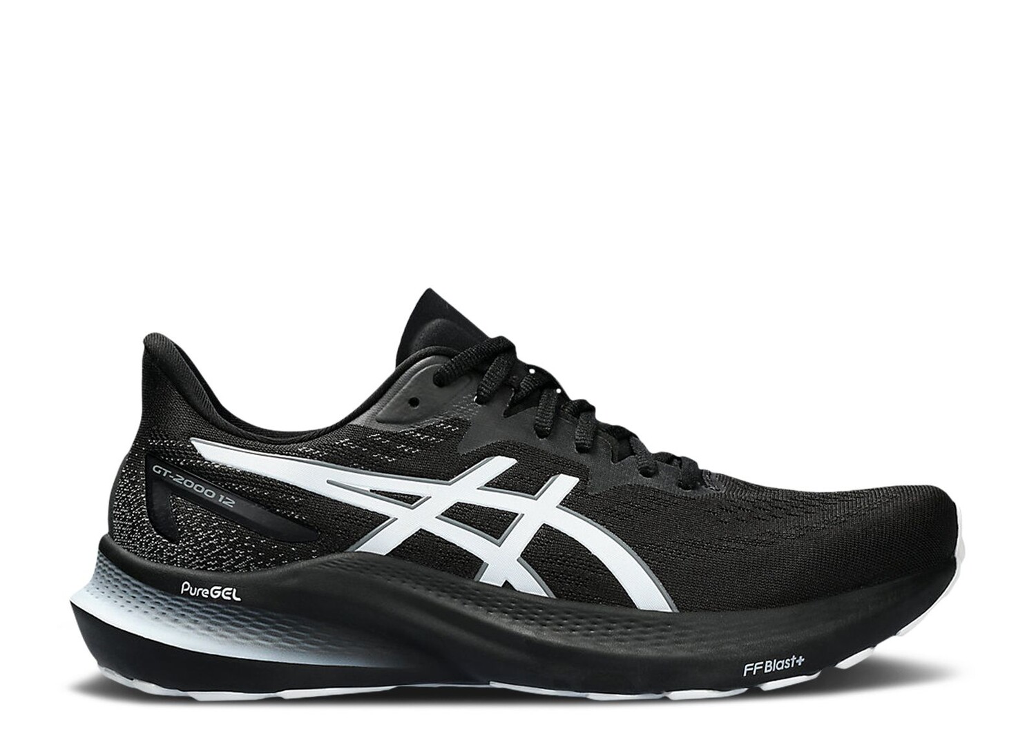 

Кроссовки ASICS Gt 2000 12 'Black White', черный