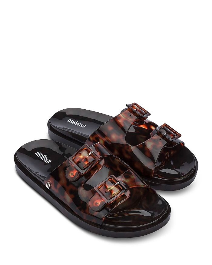 

Женские широкие сандалии без шнуровки с пряжкой Melissa