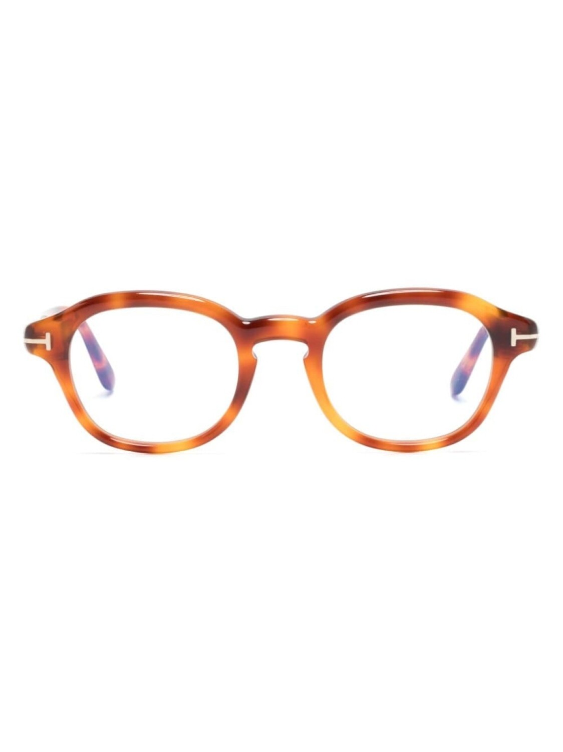 

TOM FORD Eyewear солнцезащитные очки в оправе черепаховой расцветки, коричневый