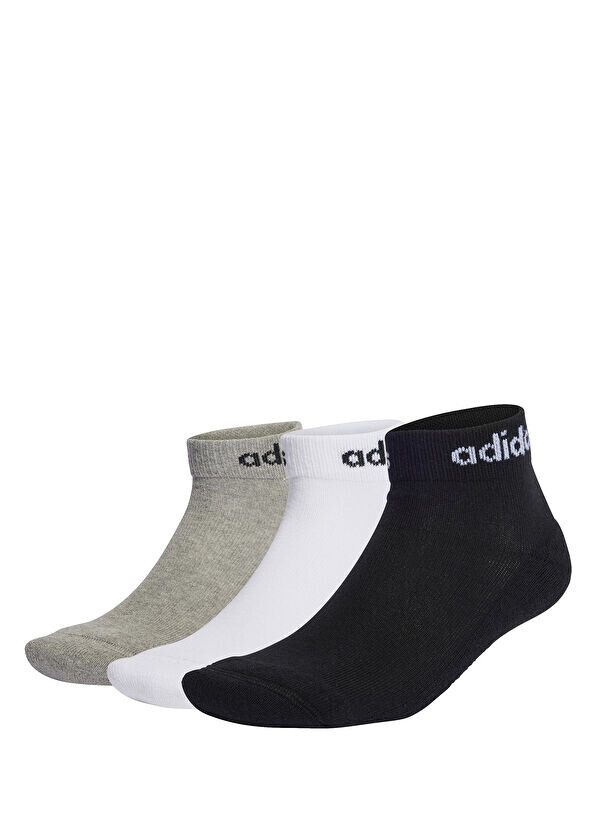 

Комплект из 3 женских носков. Adidas, серый