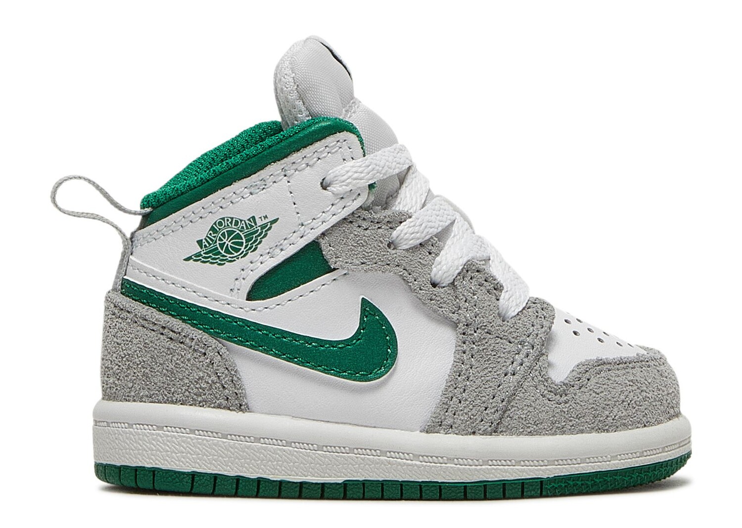 Кроссовки Air Jordan Air Jordan 1 Mid Se Td 'Grey Pine Green', белый кроссовки air jordan air jordan 1 mid se grey pine green белый