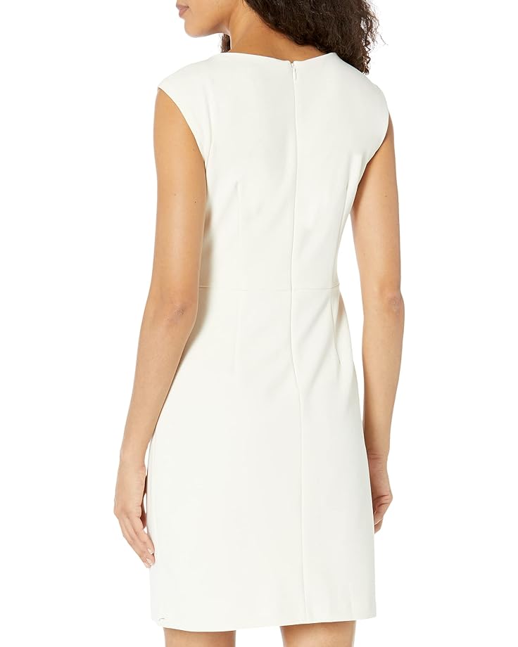 Платье DKNY Sleeveless Faux Wrap Dress with Hardware, цвет Buttercream chikalab blondie cashew white buttercream 250g
