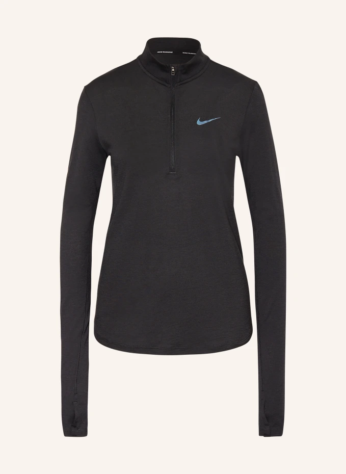 

Беговая рубашка dri-fit swift Nike, черный