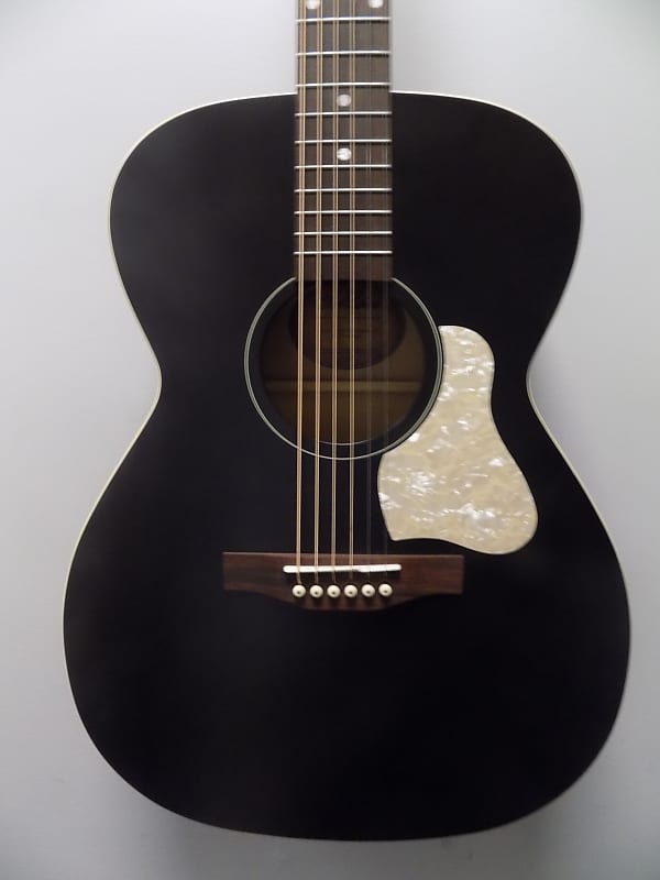 цена Акустическая гитара Art & Lutherie Legacy Faded Black Presys II Acoustic Electric Guitar