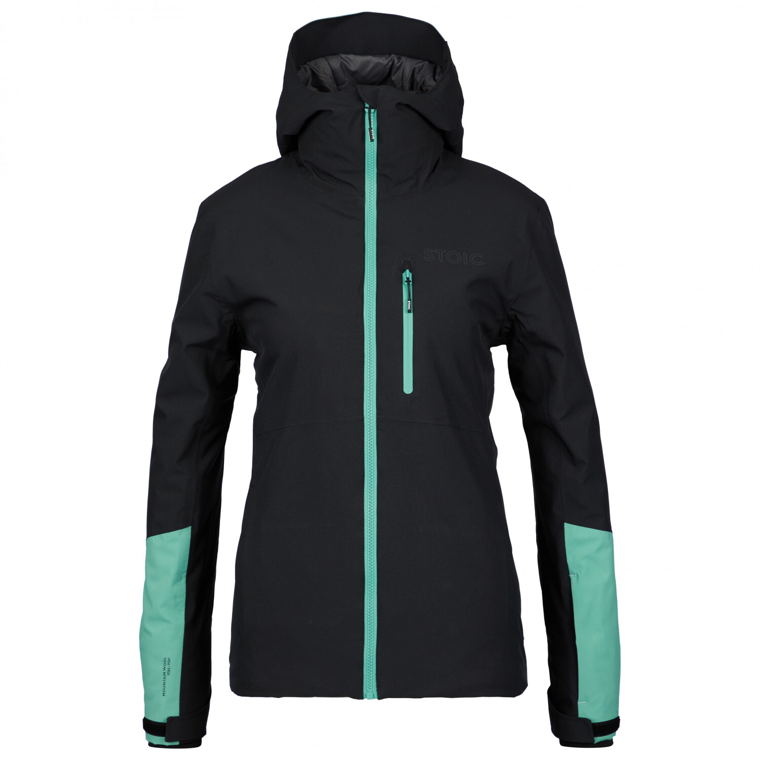 

Лыжная куртка Stoic Women's MountainWool VallrunSt Ski, цвет Black/Wild Teal