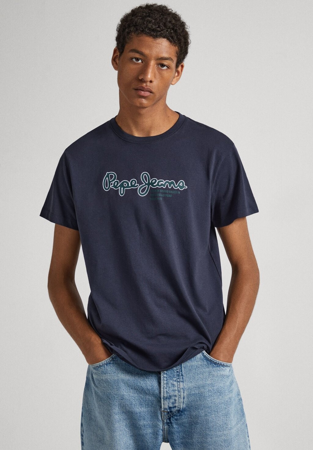

Футболка с принтом Wido Pepe Jeans, цвет dulwich