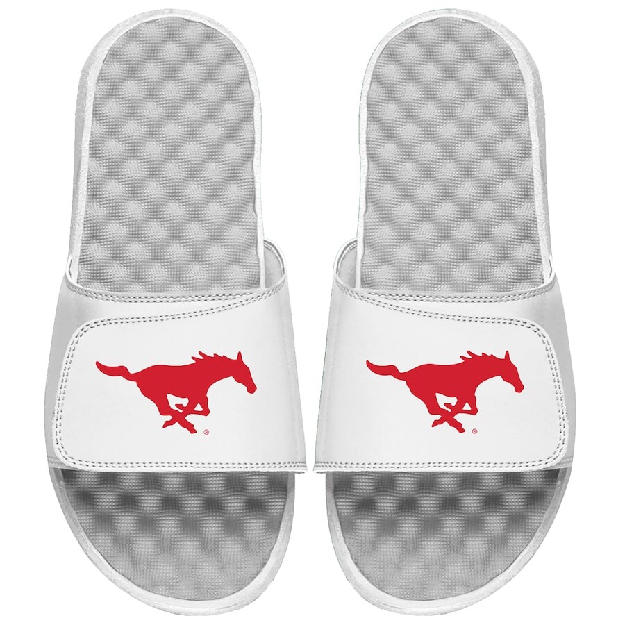 

Шлепанцы ISlide Smu Mustangs, белый