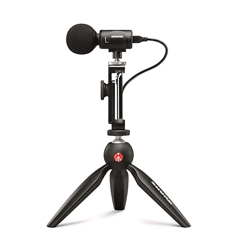 

Микрофон Shure MOTIV MV88+ Video Kit with iOS / USB Condenser Microphone