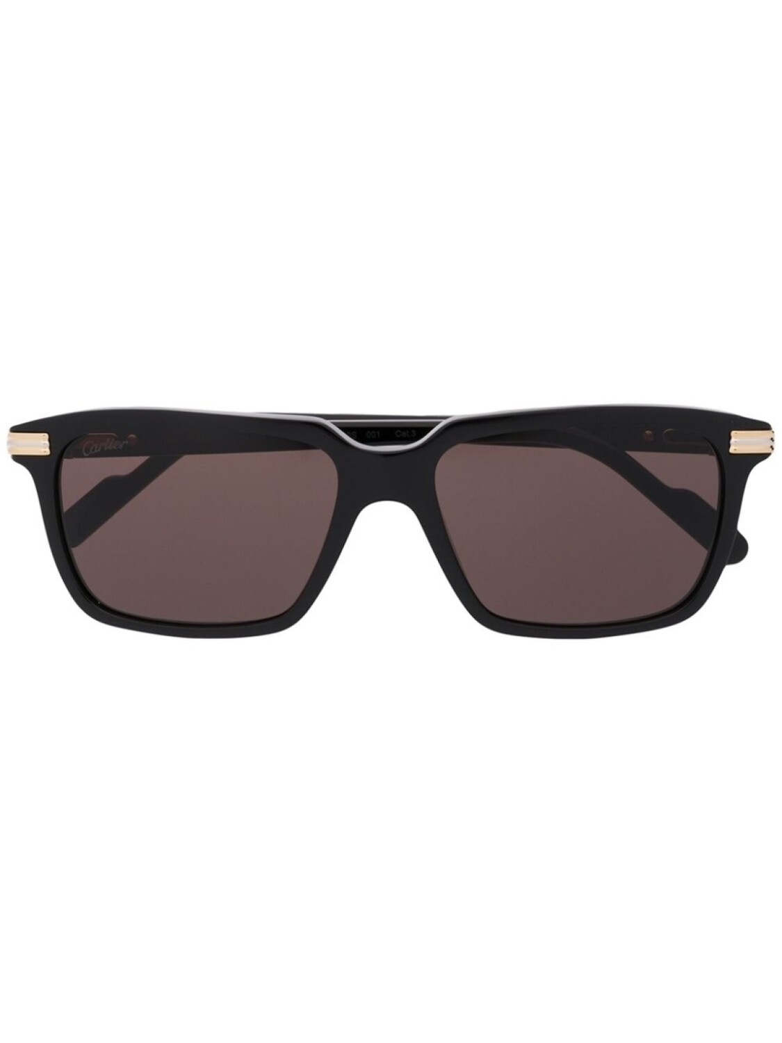 

Cartier Eyewear солнцезащитные очки C de Cartier, черный