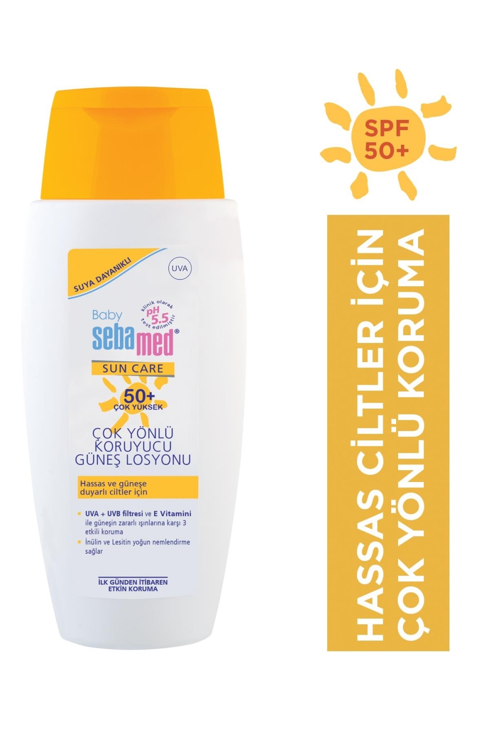 

Sebamed Baby Sun Солнцезащитный лосьон для малышей SPF 50+ 150 мл