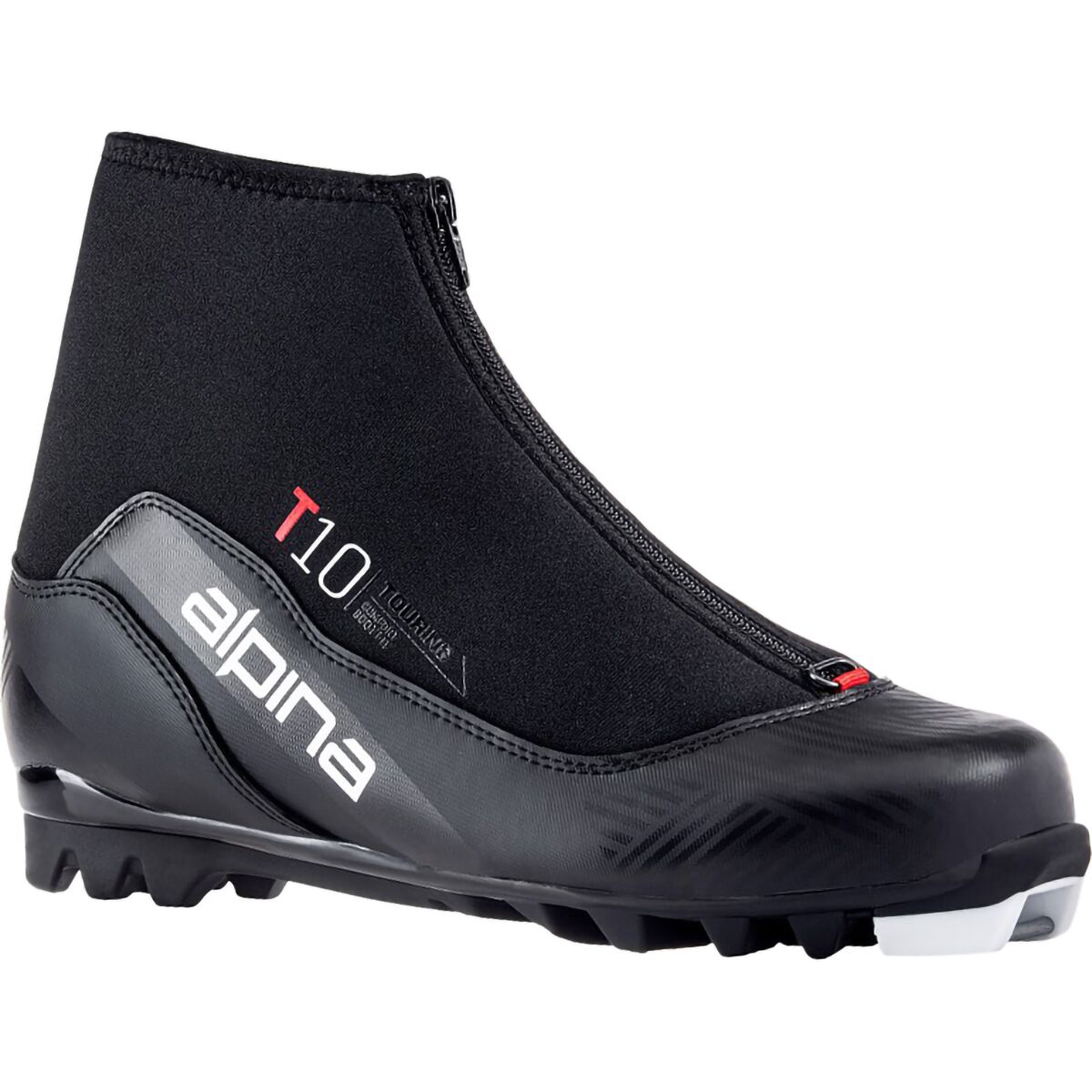 Туристические ботинки t10 — 2024 г. Alpina, цвет black/red