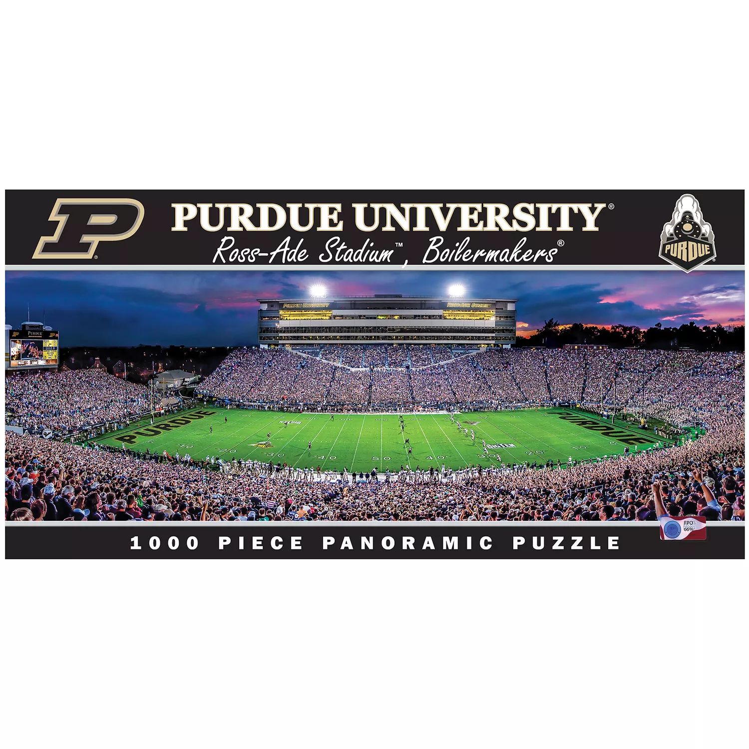 

Purdue Boilermakers 1000 шт. Панорамный пазл NCAA