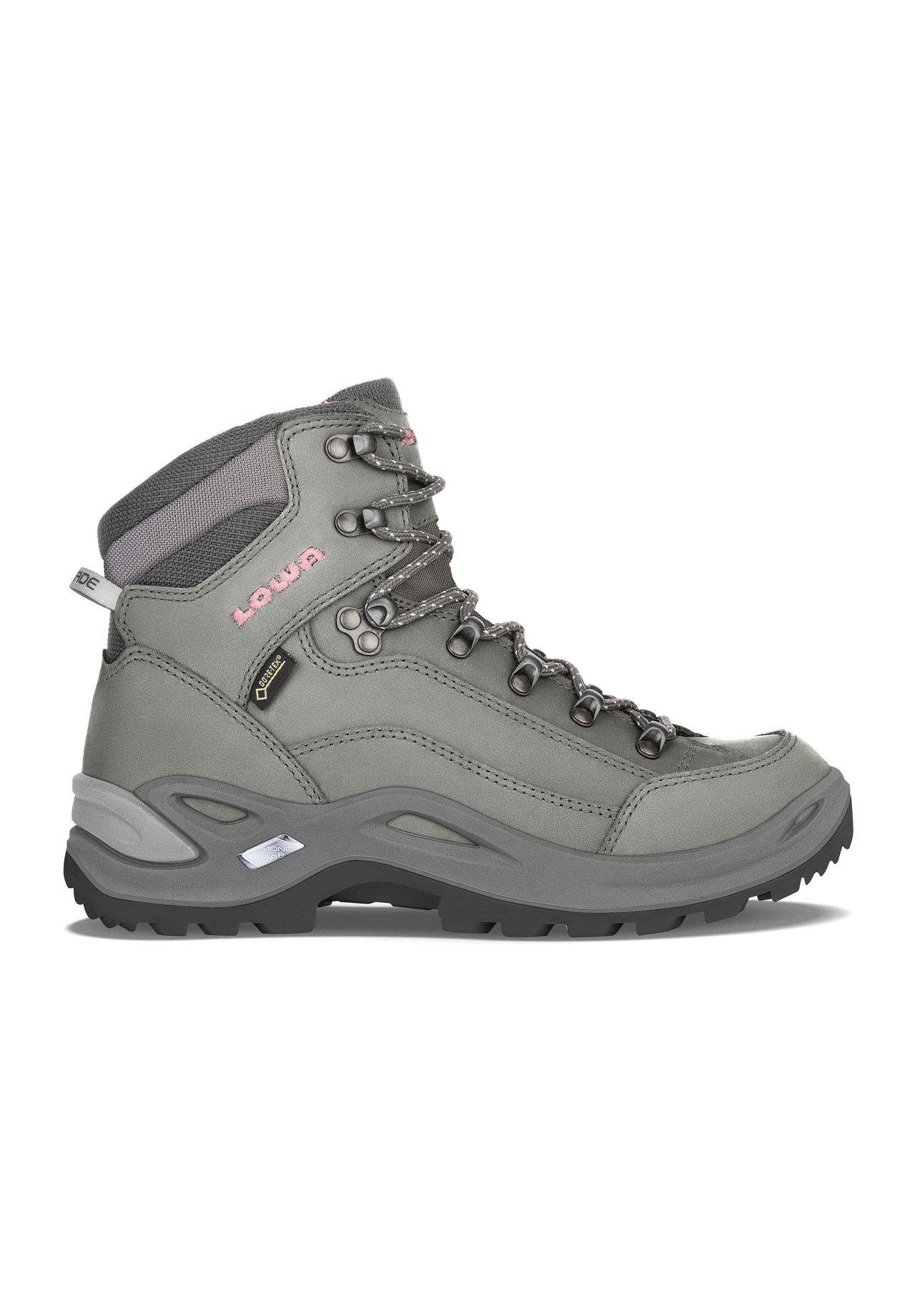 

Кроссовки Renegade Mid GORE-TEX Insulated Comfort,Vibram женщины LOWA, цвет Graphite-Rose