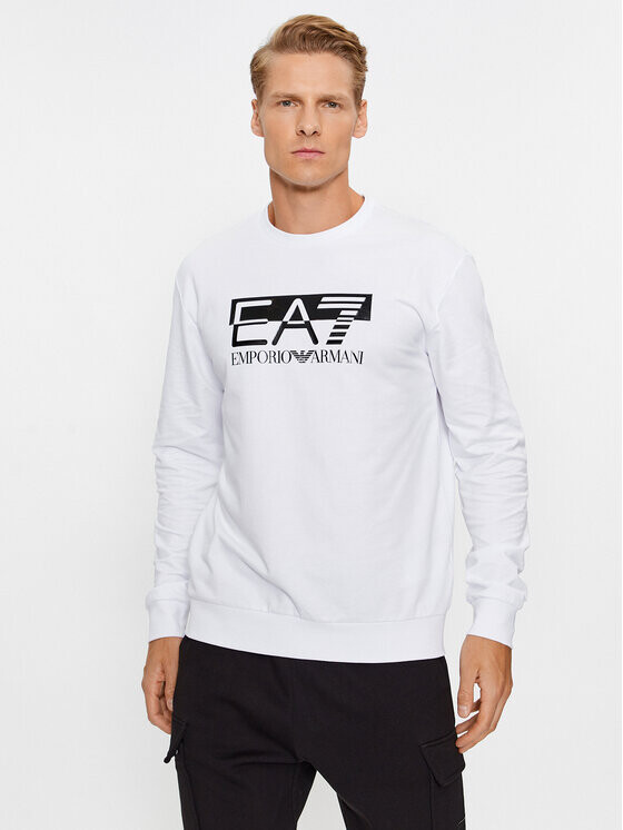 

Толстовка обычного кроя Ea7 Emporio Armani, белый