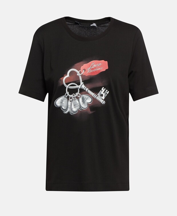 

Футболка Love Moschino, черный