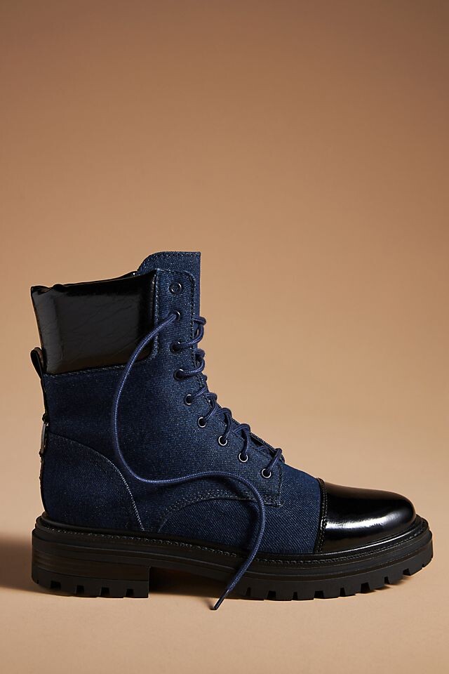 

Sam Edelman Сэм Эдельман Алея Сапоги, деним/темный