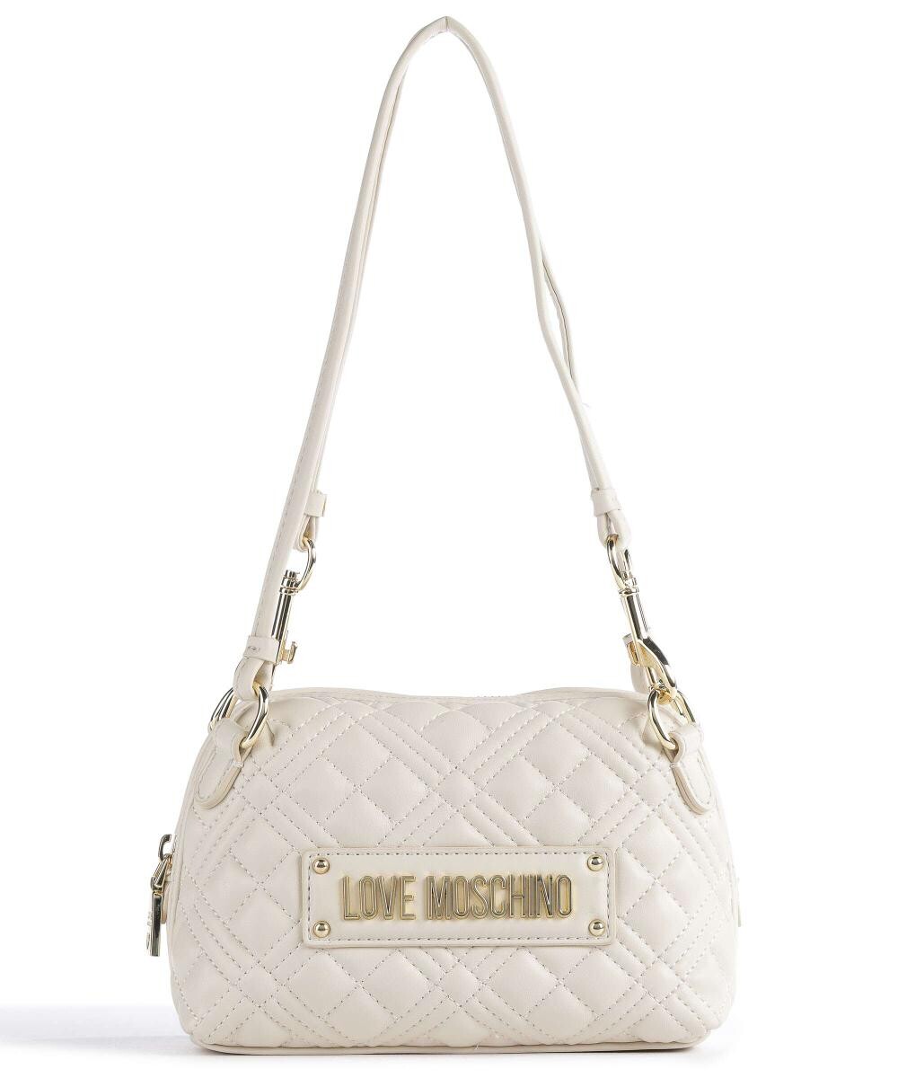

Стеганая сумка через плечо из искусственной кожи Love Moschino, белый