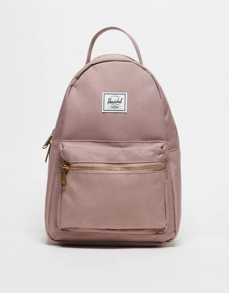 Пепельно-розовый небольшой рюкзак Herschel Supply Co Nova