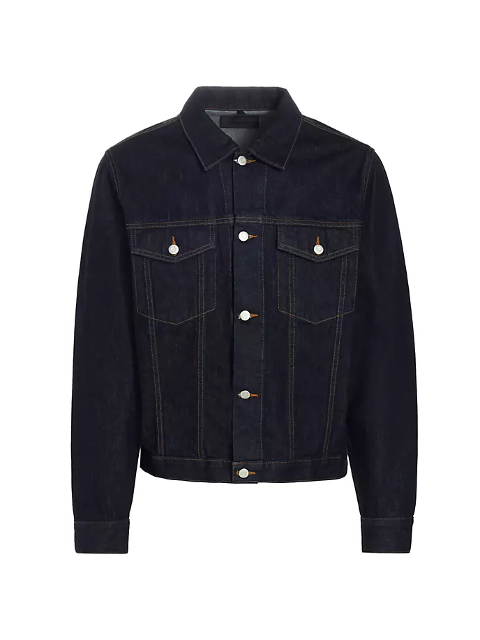 

Джинсовая куртка дальнобойщика Helmut Lang, цвет indigo rinse
