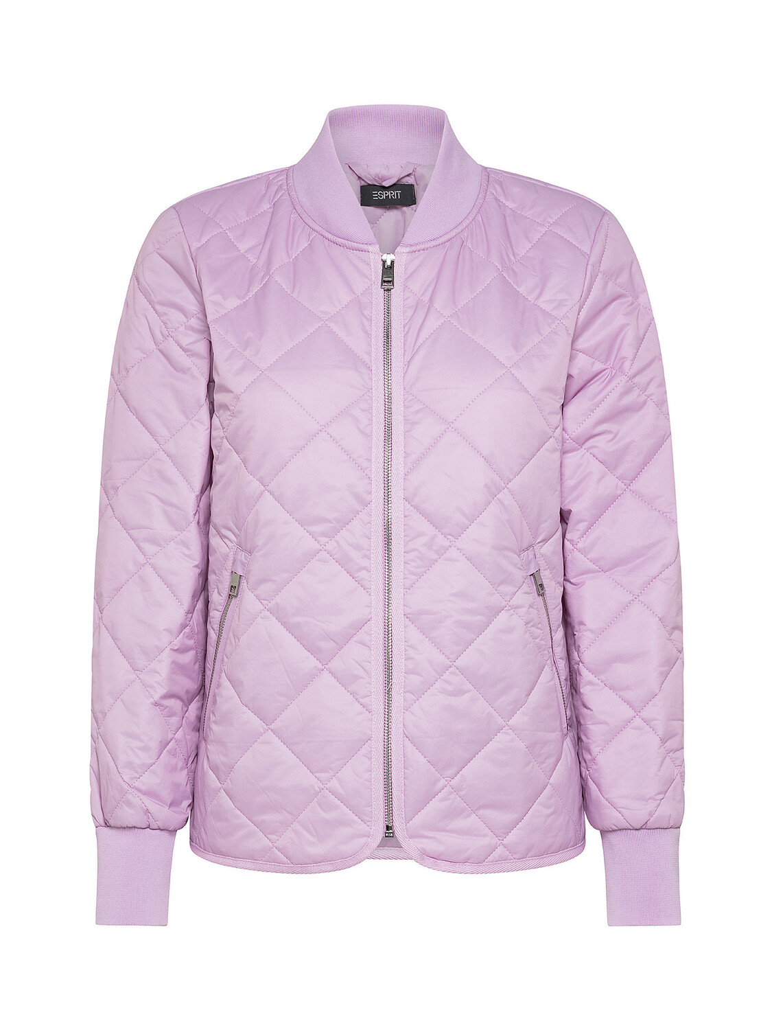 

Стеганая куртка на молнии Esprit Collection, фиолетовый